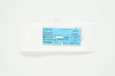 Teleflex 833-124 0 CAPIO Polypropylene Blue Monofilament, TC43, 1/2, 36inch (x)